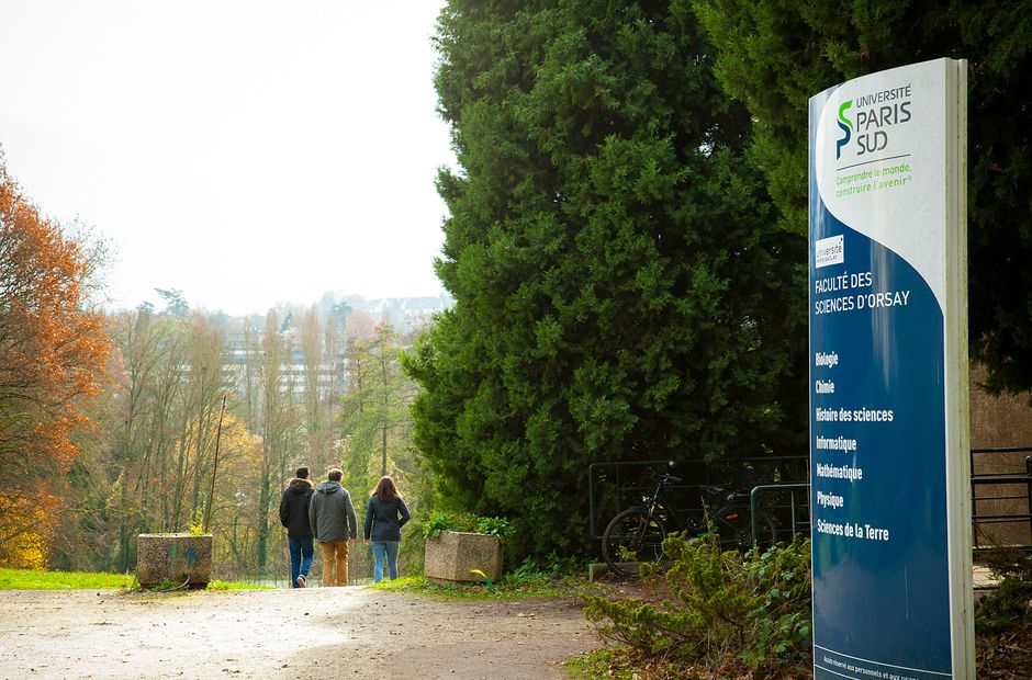L'entrée du parc botanique de la Faculté des Sciences d'Orsay