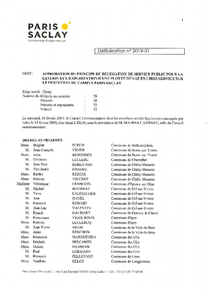 D2019 31 Approbation Du Principe De Delegation De Service