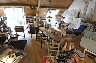 La maison-atelier de Foujita à Villiers le bâcle