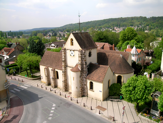 Eglise de Bures-sur-Yvette - Agrandir l'image, . 0octets (fenêtre modale)