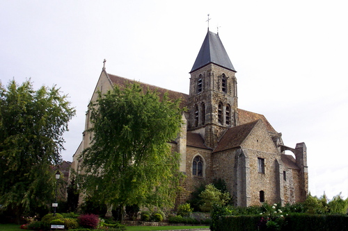 Eglise Saint Merry de Linas - Agrandir l'image, . 0octets (fenêtre modale)
